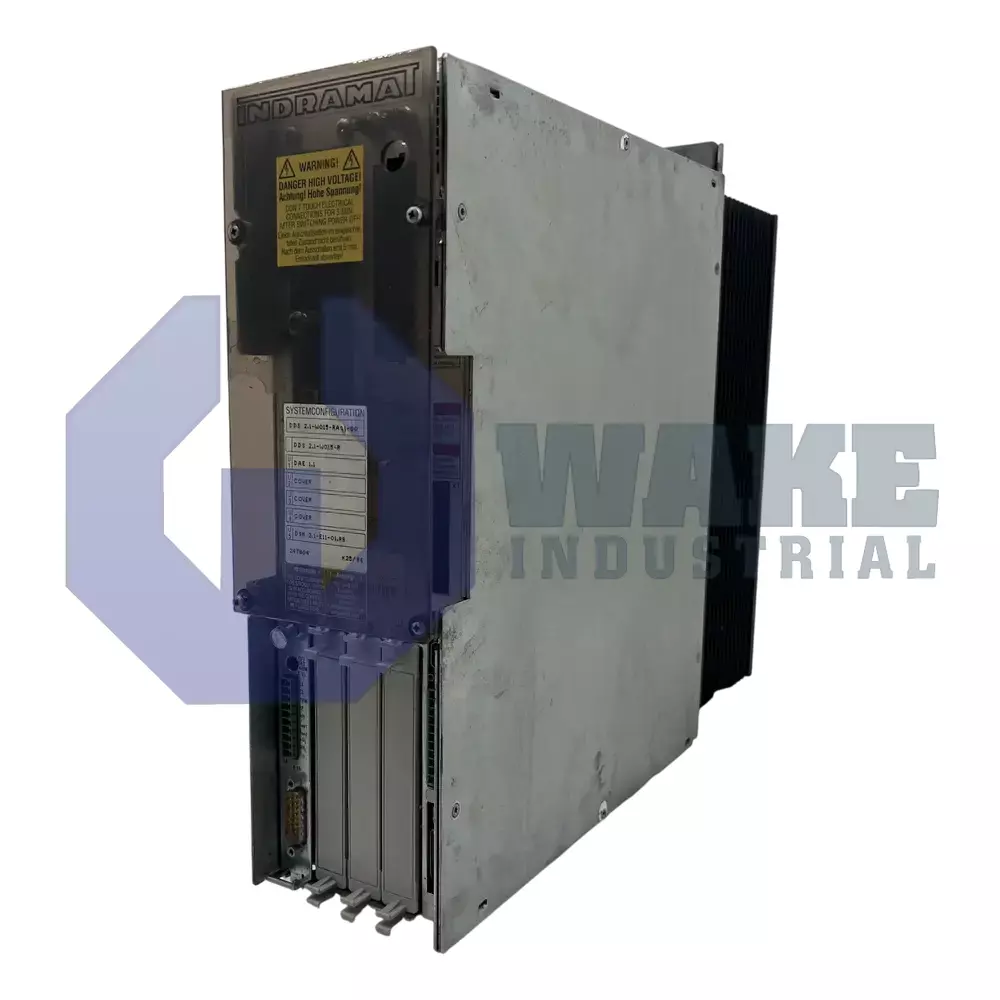 Bosch Rexroth Indramat DDS02.1-W050-RA02-02-FW Main (Front Left) image