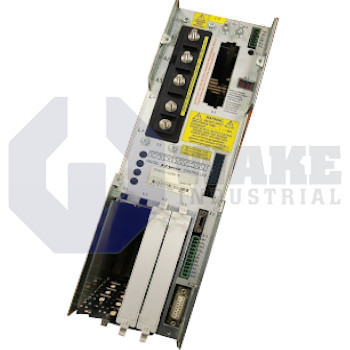 DDS02.1-W050-RS18-02-FW | The DDS02.1-W050-RS18-02-FW Servo Drive is manufactured by Bosch Rexorth Indramat. The drive operates with Internal Cooling, 50 A rated current, and Resolver Feedback. | Image