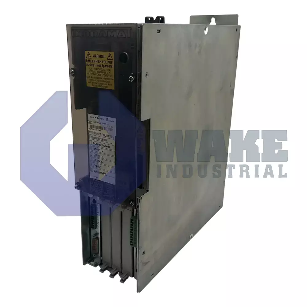 Bosch Rexroth Indramat DDS02.1-W100-RA02-00 Main (Front Left) image