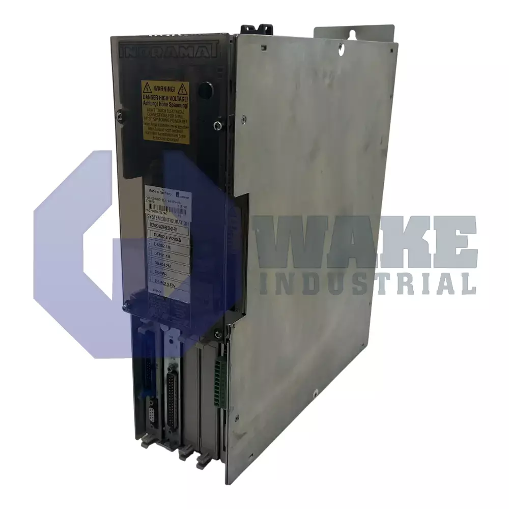 Bosch Rexroth Indramat DDS02.1-W100-RL02-01-FW Main (Front Left) image