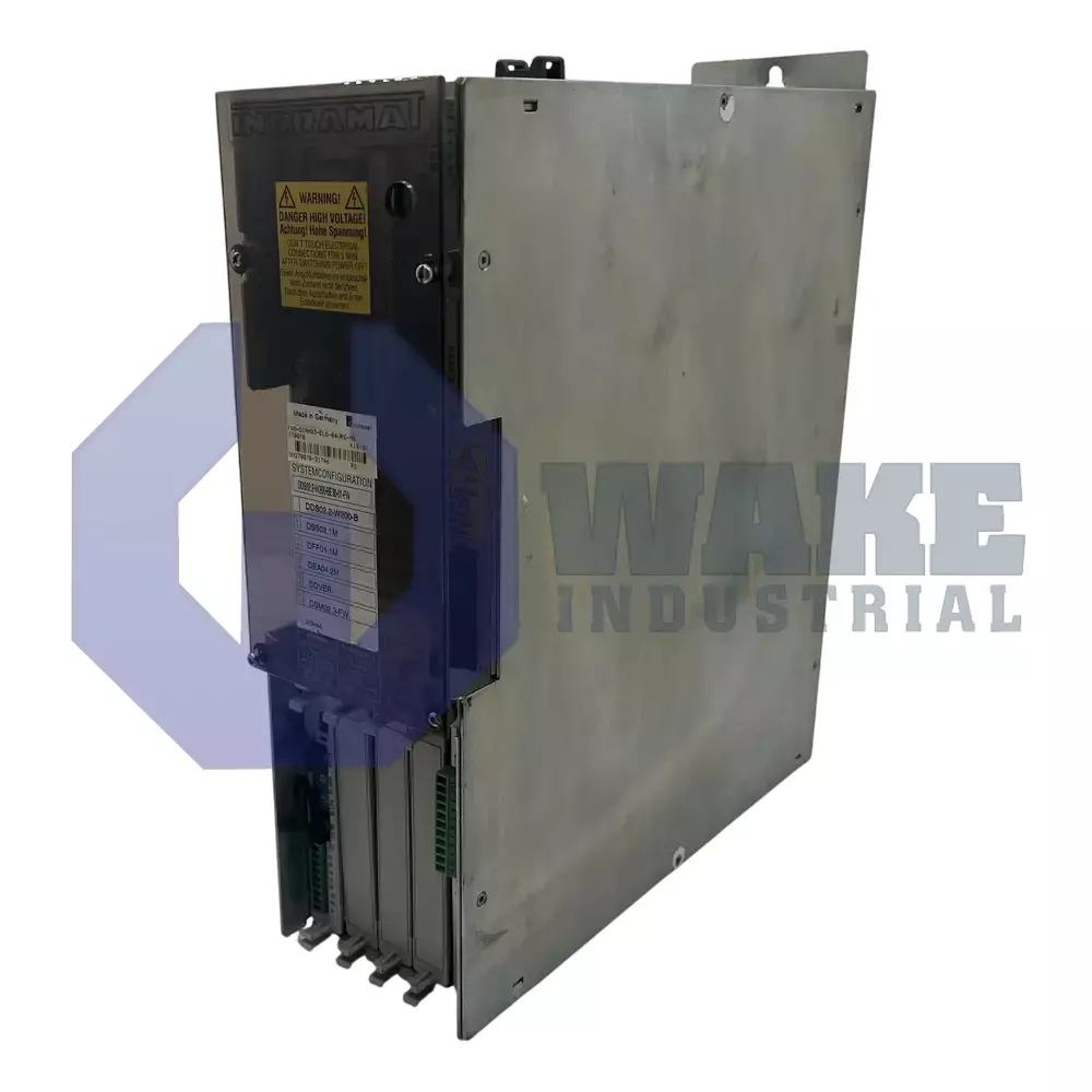Bosch Rexroth Indramat DDS02.1-W100-RS01-01 Main (Front Left) image