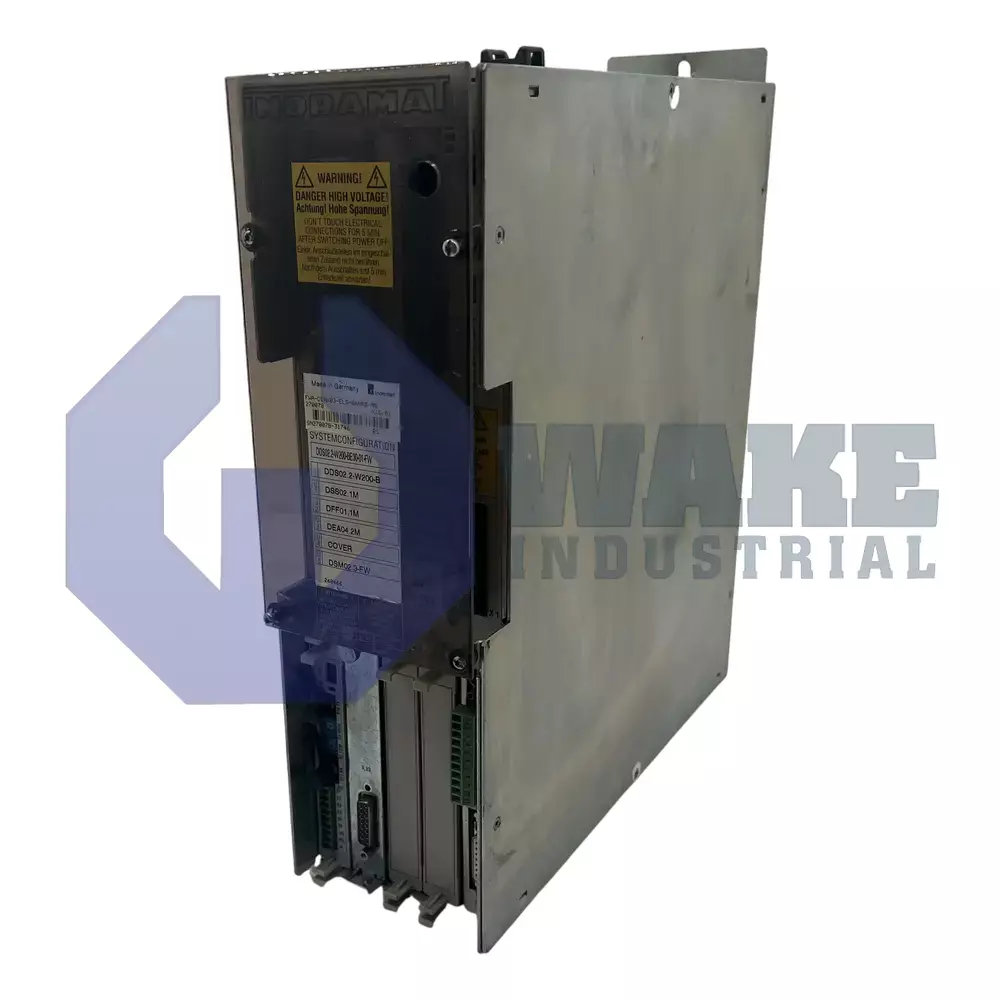 Bosch Rexroth Indramat DDS02.1-W100-RS04-03-FW Main (Front Left) image