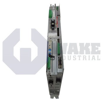 DDS03.2-W050-BE31-01-FW | The DDS03.2-W050-BE31-01-FW Servo Drive is manufactured by Bosch Rexorth Indramat. The drive operates with Internal Cooling, 50 A rated current, and Digital Servo and Resolver Feedback. | Image