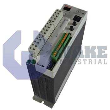 DKC05.3-004-3-MGP-01VRS | The DKC05.3-004-3-MGP-01VRS drive controller is manufactured by Bosch Rexroth Indramat. This version 3 unit operates with a 4A type current and its firmware is Release Status. | Image