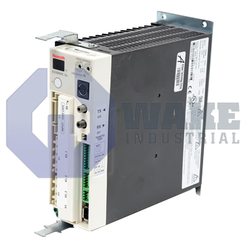 DKC04.3-018-3-MGP-01VRS | The DKC04.3-018-3-MGP-01VRS drive controller is manufactured by Bosch Rexroth Indramat. This version 3 unit operates with a 18A type current and its firmware is Release Status. | Image