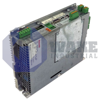 DKC06.3-016-7-FW | The DKC06.3-016-7-FW drive controller is manufactured by Bosch Rexroth Indramat. This version 3 unit operates with a 16A type current and its firmware is Sold Separately. | Image