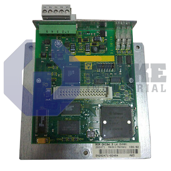 DKC06.3-LK-DVN01 | The DKC06.3-LK-DVN01 drive controller is manufactured by Bosch Rexroth Indramat. This version 3 unit operates with a Undefined type current and its firmware is Sold Separately. | Image