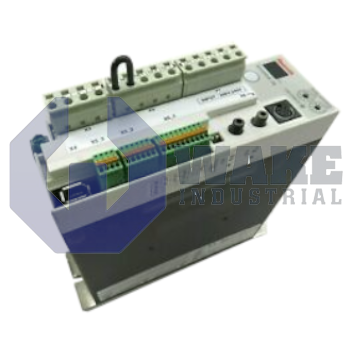 DKC10.3-008-3-MGP-01VRS | The DKC10.3-008-3-MGP-01VRS drive controller is manufactured by Bosch Rexroth Indramat. This version 3 unit operates with a 8A type current and its firmware is Release Status. | Image