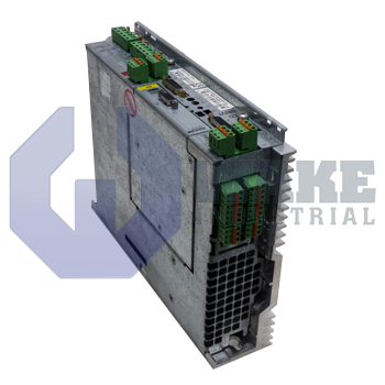 DKC22.3-016-7-FW | The DKC22.3-016-7-FW drive controller is manufactured by Bosch Rexroth Indramat. This version 3 unit operates with a 16A type current and its firmware is Sold Separately. | Image