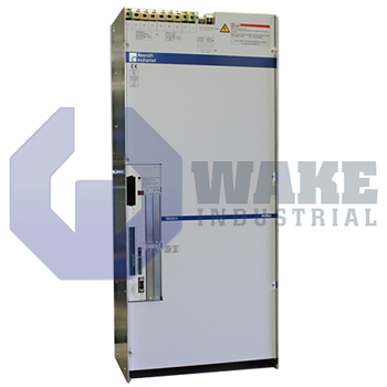 DKR02.1-W300B-B | The DKR02.1-W300B-B Drive Controller is manufactured by Rexroth Indramat Bosch. This drive controller operates with a rated current of 300 A, a Built-in Blower cooling mechanism, its command communication interface is Not Specified and it is Equipped with a bleeder. | Image