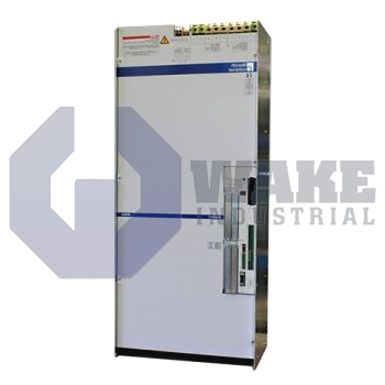 DKR02.1-W300Z-BE11-01-FW | The DKR02.1-W300Z-BE11-01-FW Drive Controller is manufactured by Rexroth Indramat Bosch. This drive controller operates with a rated current of 300 A, a Built-in Blower cooling mechanism, its command communication interface is SERCOS and its bleeder control is Undefined. | Image