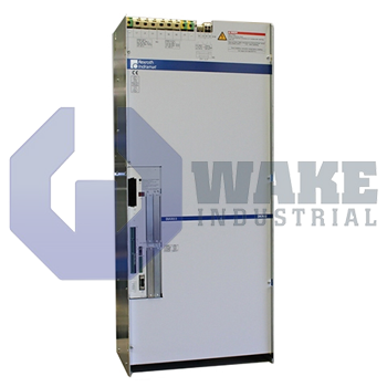 DKR02.1-W300Z-BE37-01-FW | The DKR02.1-W300Z-BE37-01-FW Drive Controller is manufactured by Rexroth Indramat Bosch. This drive controller operates with a rated current of 300 A, a Built-in Blower cooling mechanism, its command communication interface is SERCOS and its bleeder control is Undefined. | Image