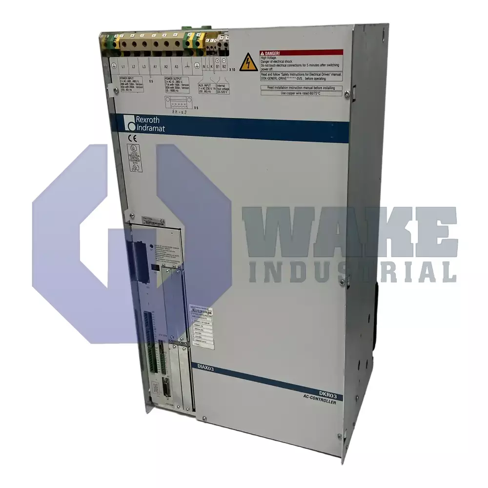 Bosch Rexroth Indramat DKR03.1-W100B-B Main (Front Left) image