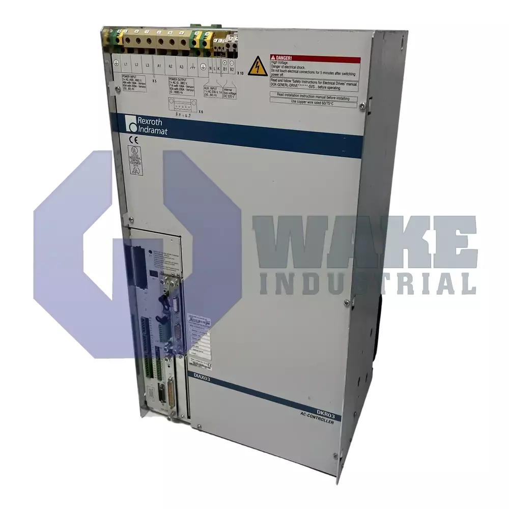 Bosch Rexroth Indramat DKR03.1-W100B-BE11-02-FW Main (Front Left) image