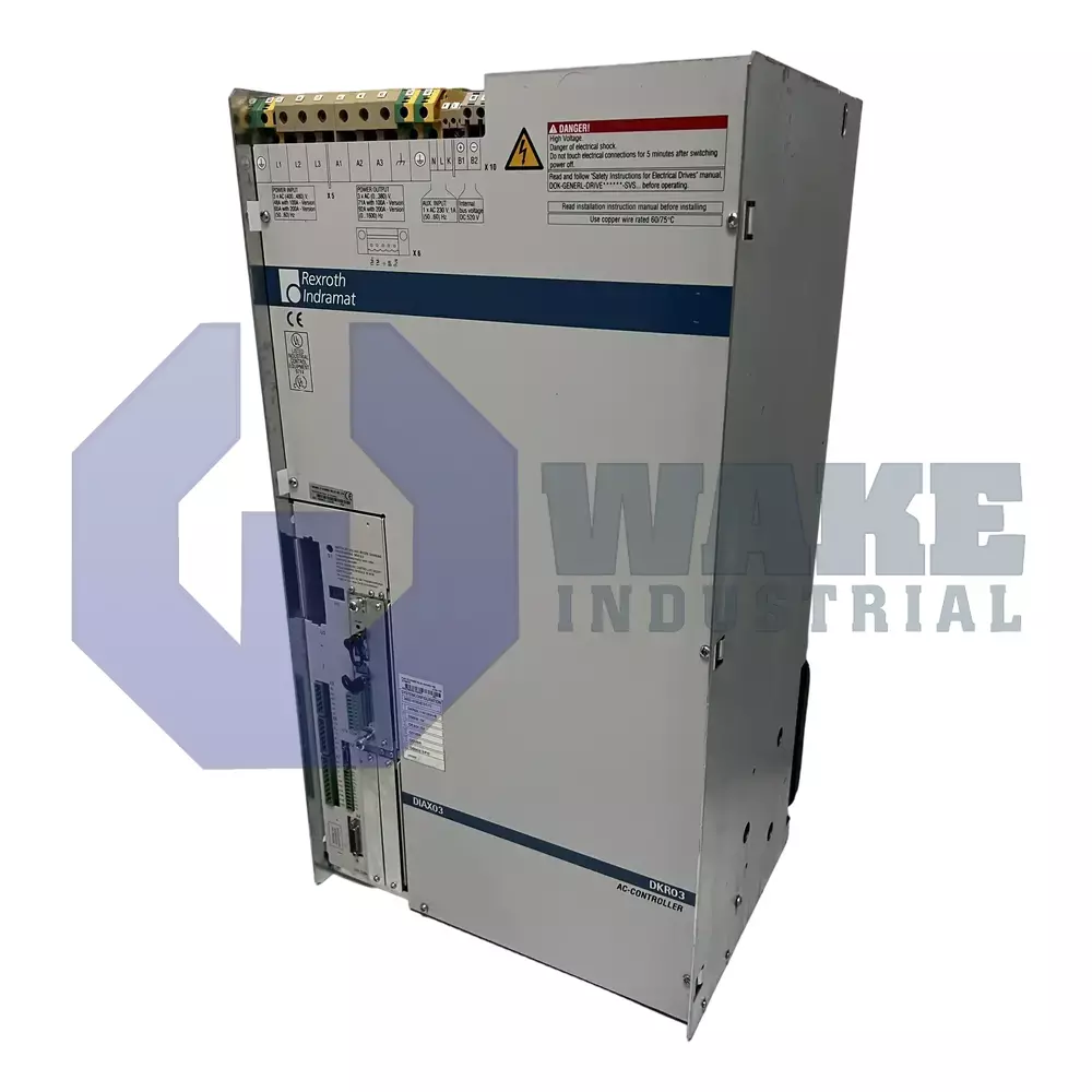 Bosch Rexroth Indramat DKR03.1-W100B-BE12-01-FW Main (Front Left) image