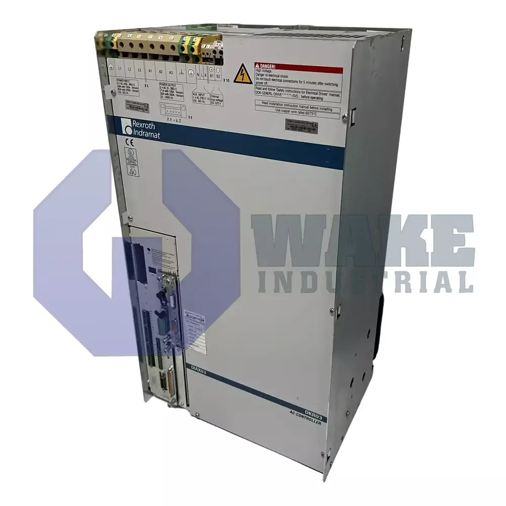 Bosch Rexroth Indramat DKR03.1-W100N-BE11-02-FW Main (Front Left) image