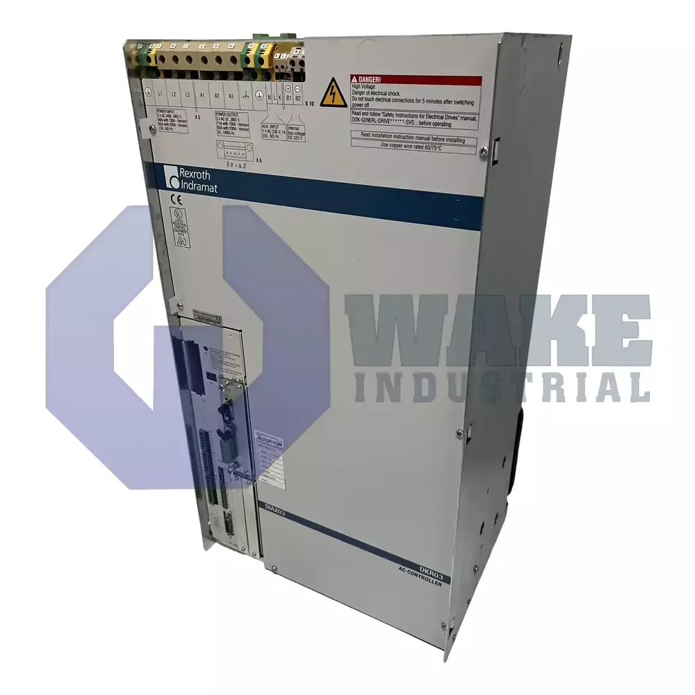 Bosch Rexroth Indramat DKR03.1-W100Z-BE12-01-FW Main (Front Left) image