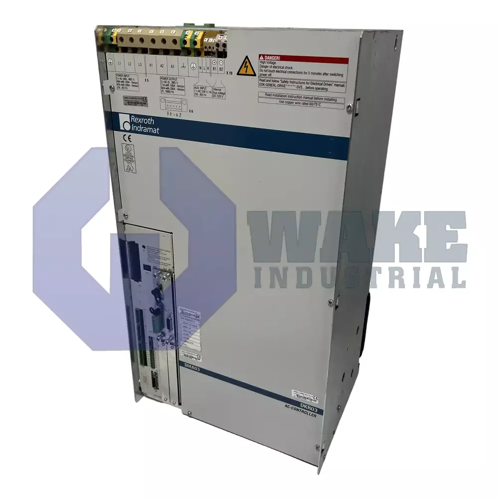 Bosch Rexroth Indramat DKR03.1-W100Z-BE32-01-FW Main (Front Left) image
