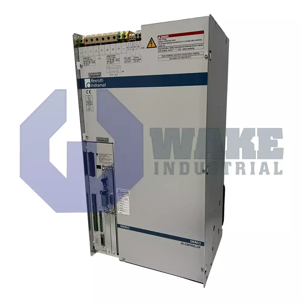 Bosch Rexroth Indramat DKR03.1-W100Z-BE37-01-FW Main (Front Left) image