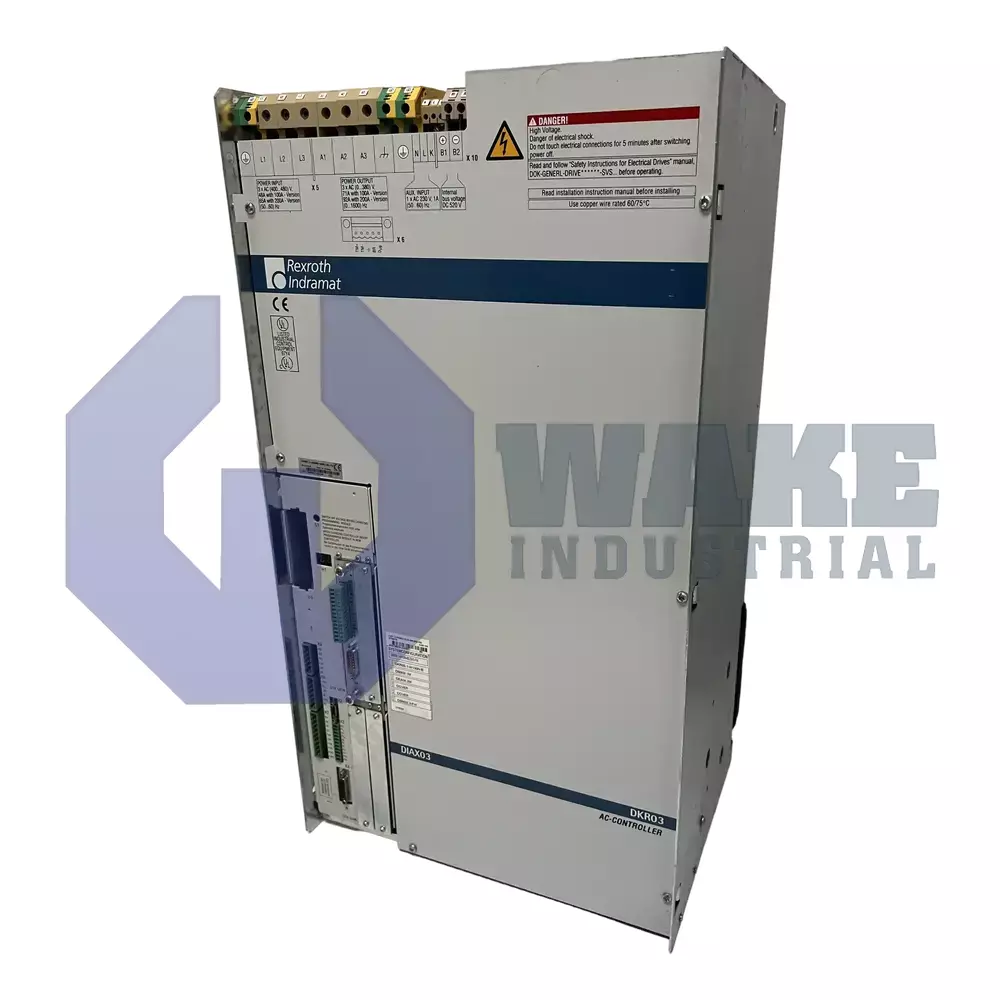 Bosch Rexroth Indramat DKR03.1-W200B-BA01-01-FW Main (Front Left) image