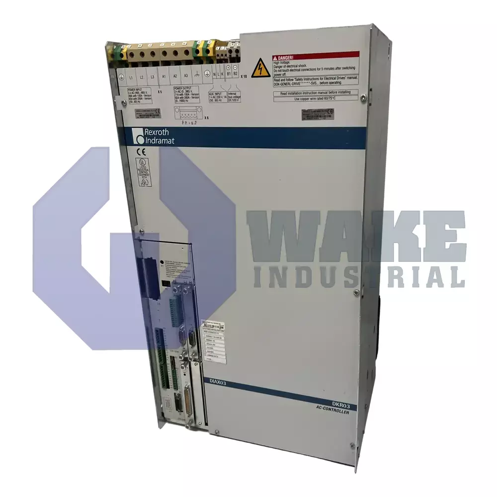 Bosch Rexroth Indramat DKR03.1-W200B-BA04-01-FW Main (Front Left) image