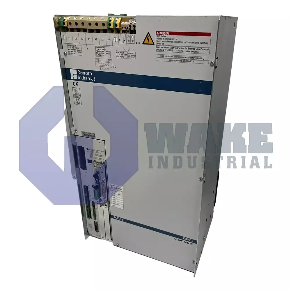 Bosch Rexroth Indramat DKR03.1-W200B-BE23-01-FW Main (Front Left) image