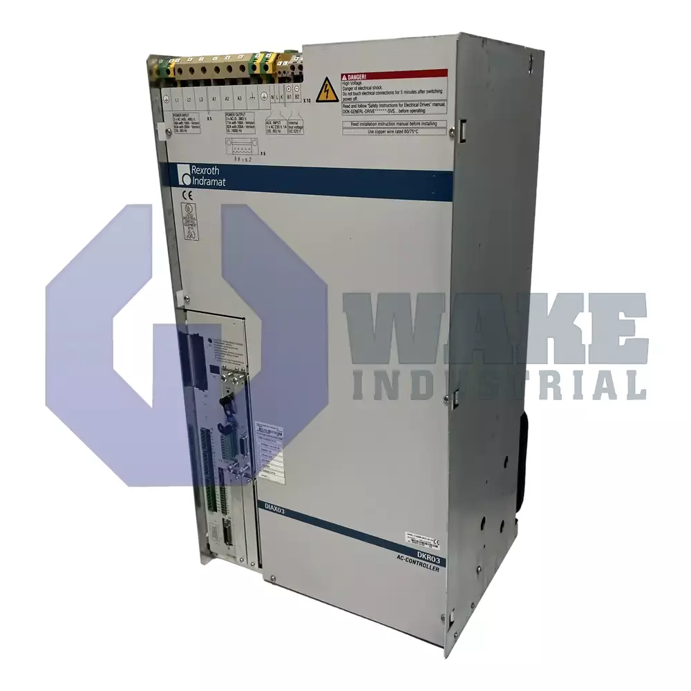 Bosch Rexroth Indramat DKR03.1-W200B-BE32-01-FW Main (Front Left) image