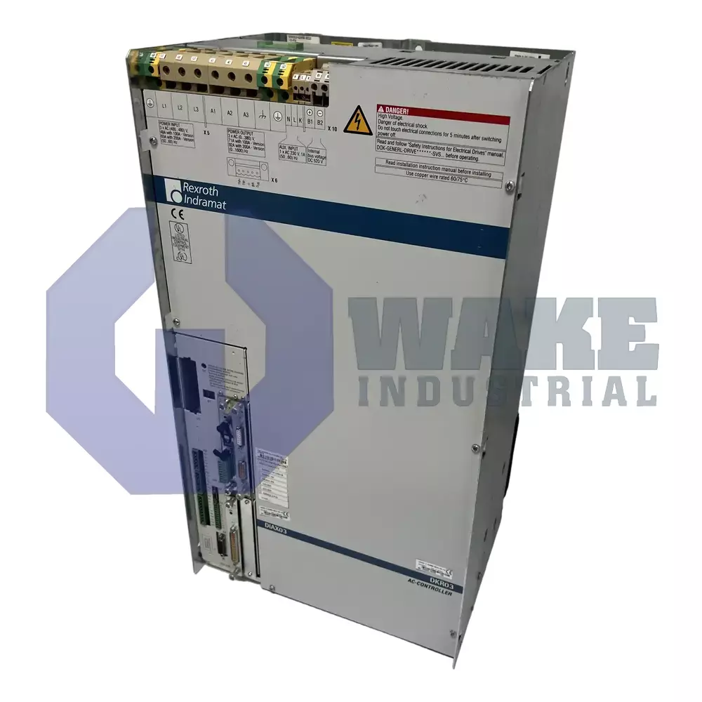 Bosch Rexroth Indramat DKR03.1-W200B-BE43-02-FW Main (Front Left) image