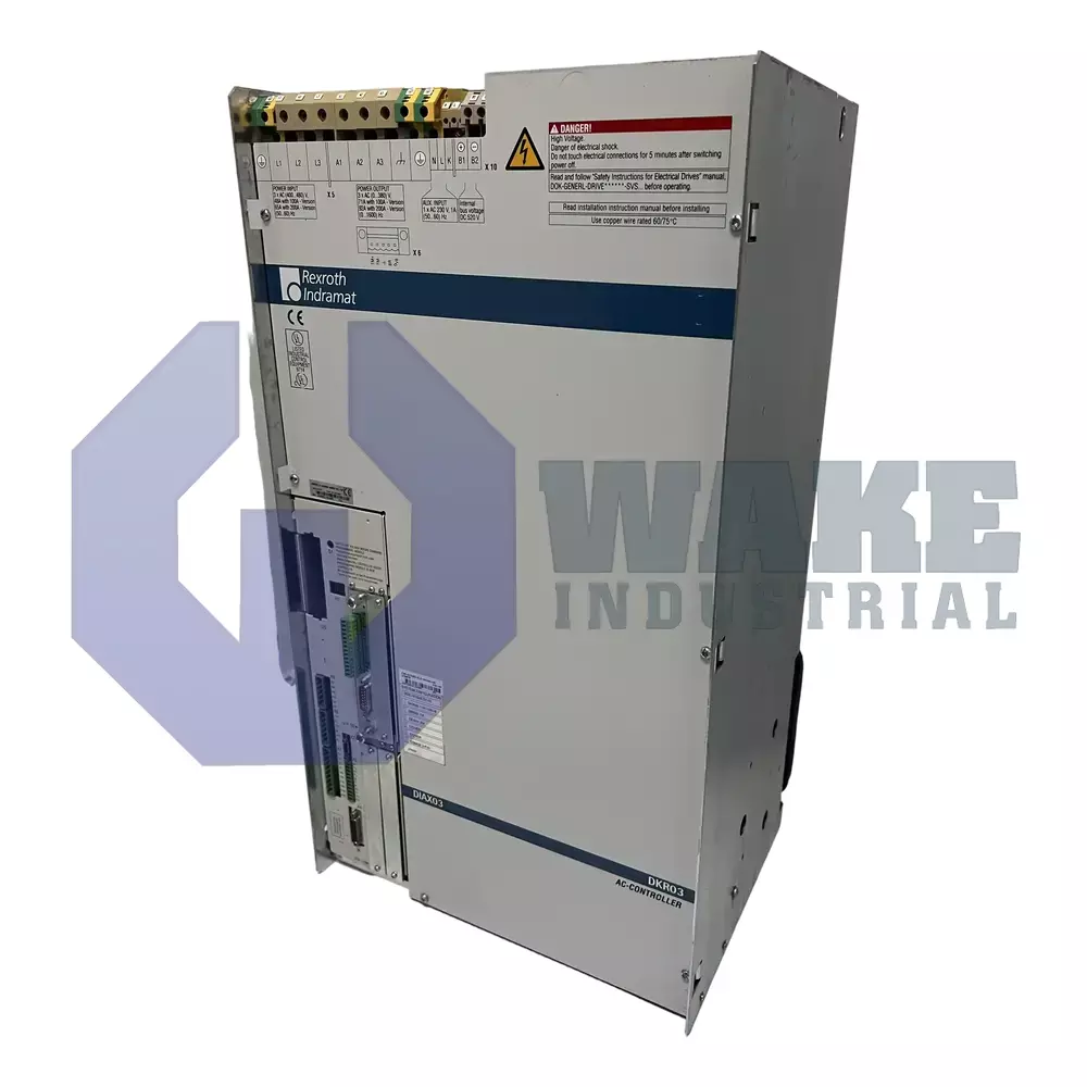 Bosch Rexroth Indramat DKR03.1-W200N-BA01-01-FW Main (Front Left) image