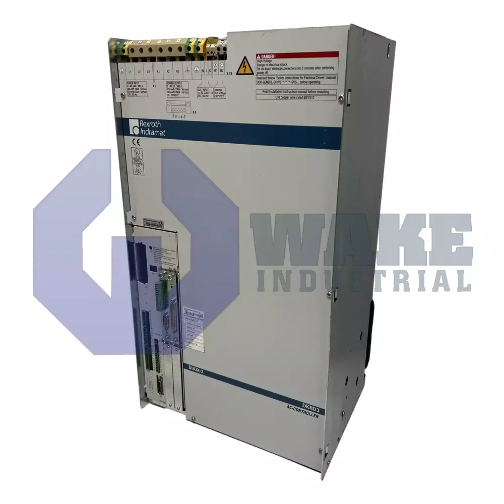 Bosch Rexroth Indramat DKR03.1-W200N-BA03-01-FW Main (Front Left) image