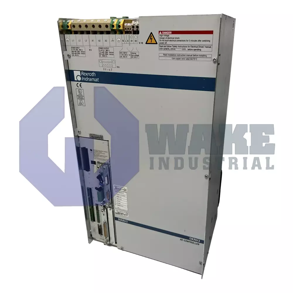 Bosch Rexroth Indramat DKR03.1-W200N-BA12-01-FW Main (Front Left) image