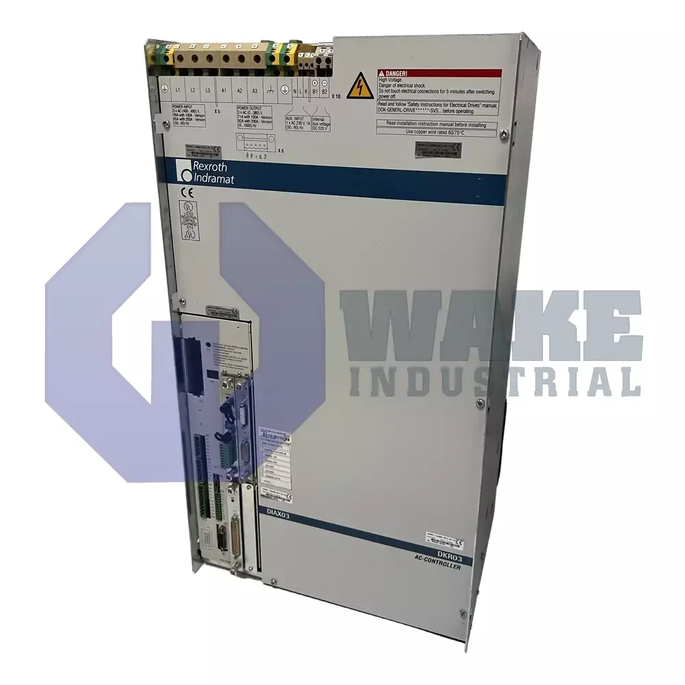 Bosch Rexroth Indramat DKR03.1-W200N-BE11-01-FW Main (Front Left) image