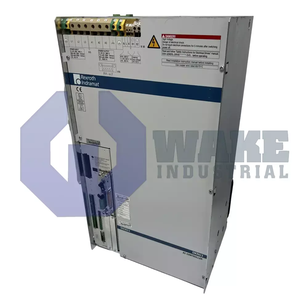 Bosch Rexroth Indramat DKR03.1-W200N-BE23-01-FW Main (Front Left) image