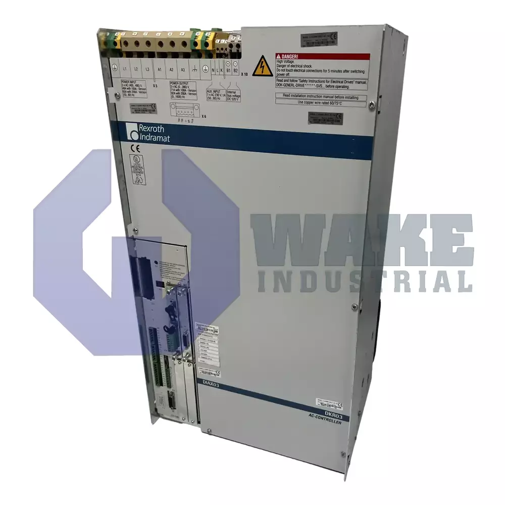 Bosch Rexroth Indramat DKR03.1-W200N-BE32-01-FW Main (Front Left) image
