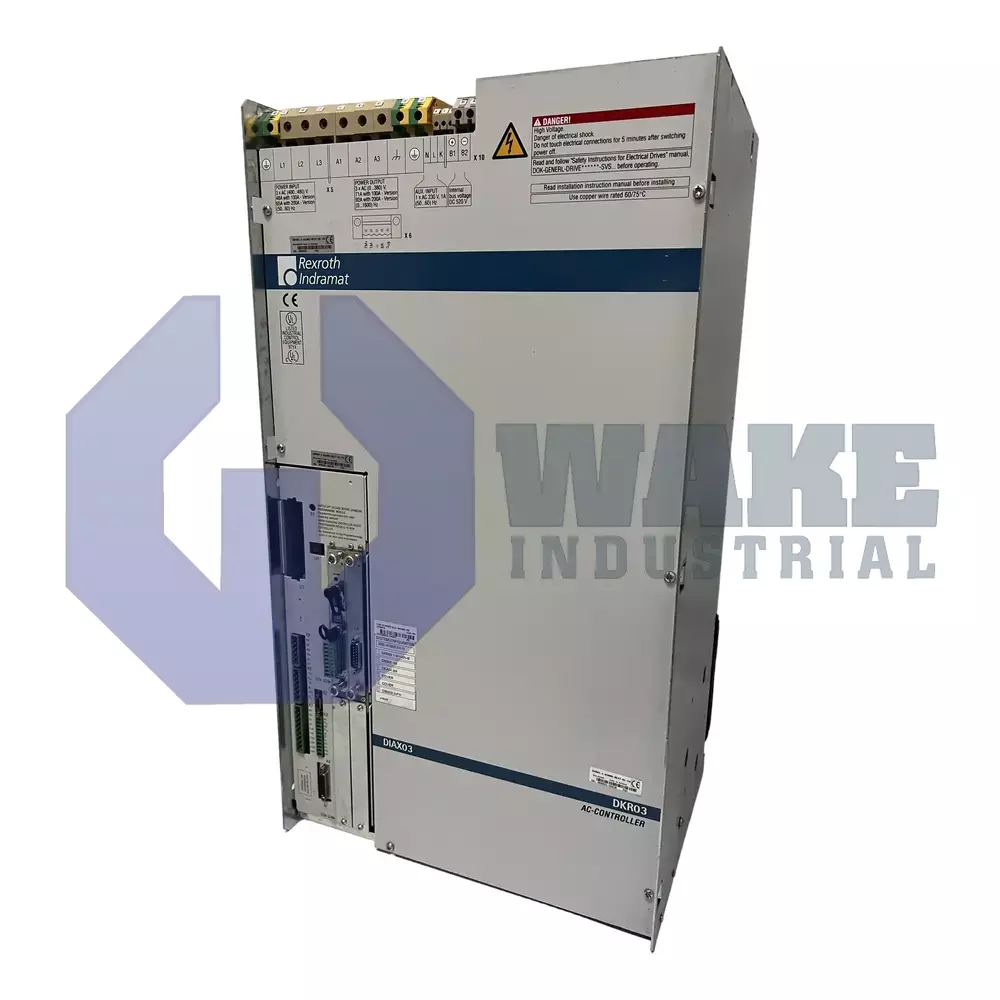 Bosch Rexroth Indramat DKR03.1-W200N-BE37-01-FW Main (Front Left) image