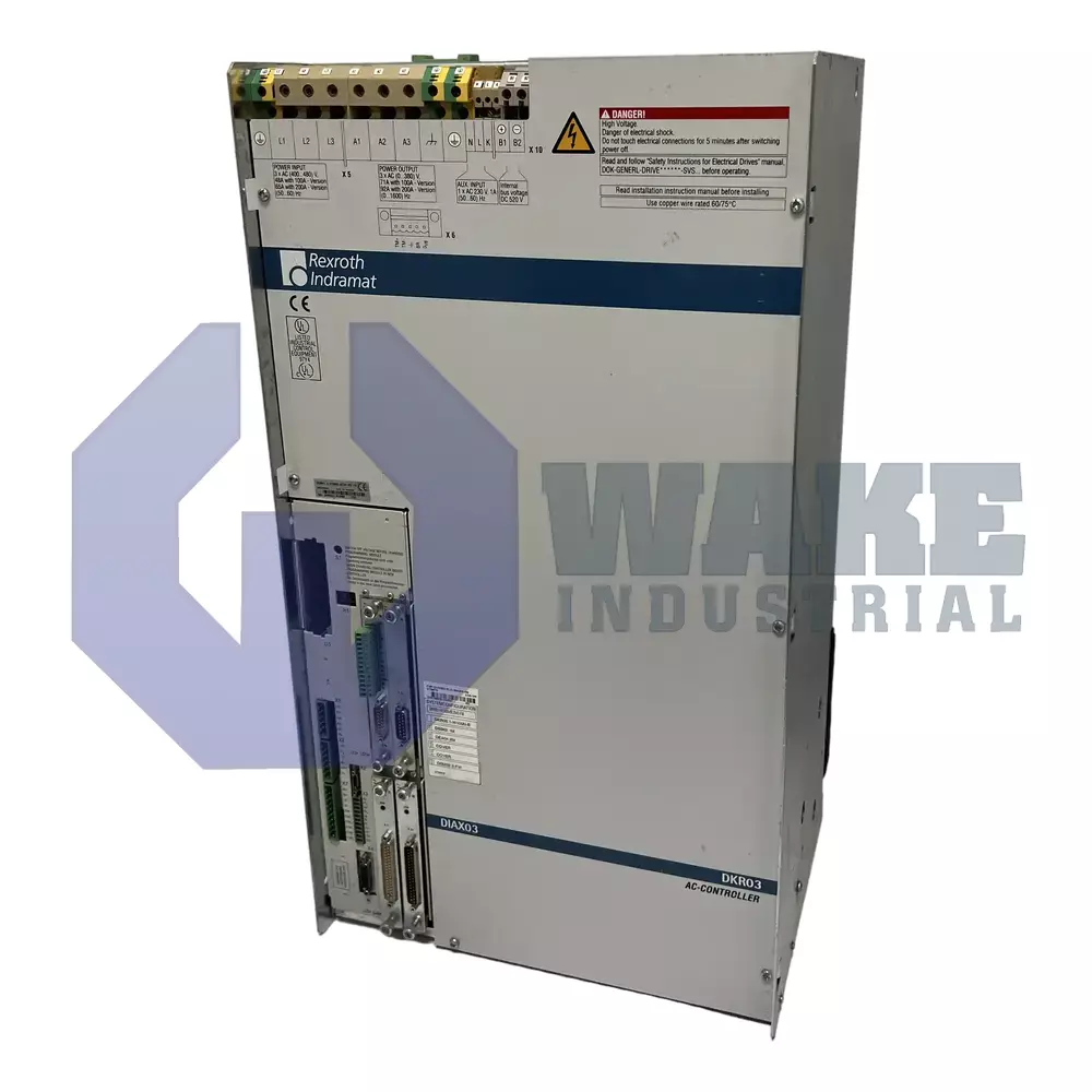 Bosch Rexroth Indramat DKR03.1-W200N-BT26-01-FW Main (Front Left) image