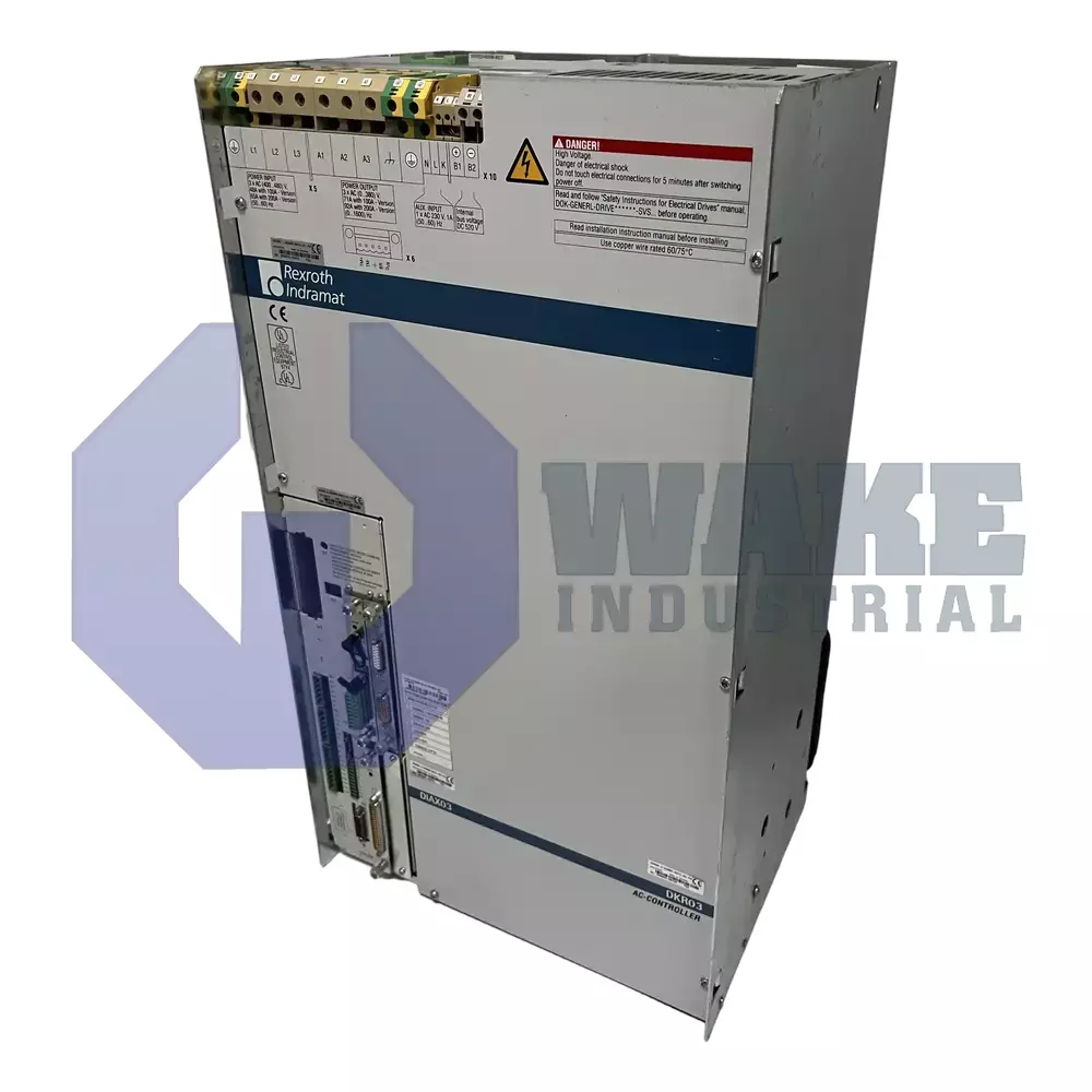 Bosch Rexroth Indramat DKR03.1-W200Z-BE11-01-FW Main (Front Left) image