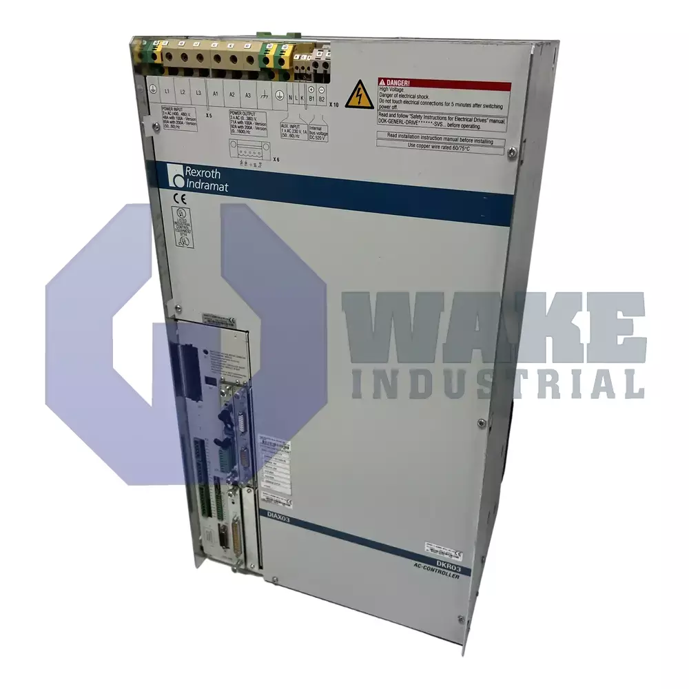 Bosch Rexroth Indramat DKR03.1-W200Z-BE11-02-FW Main (Front Left) image