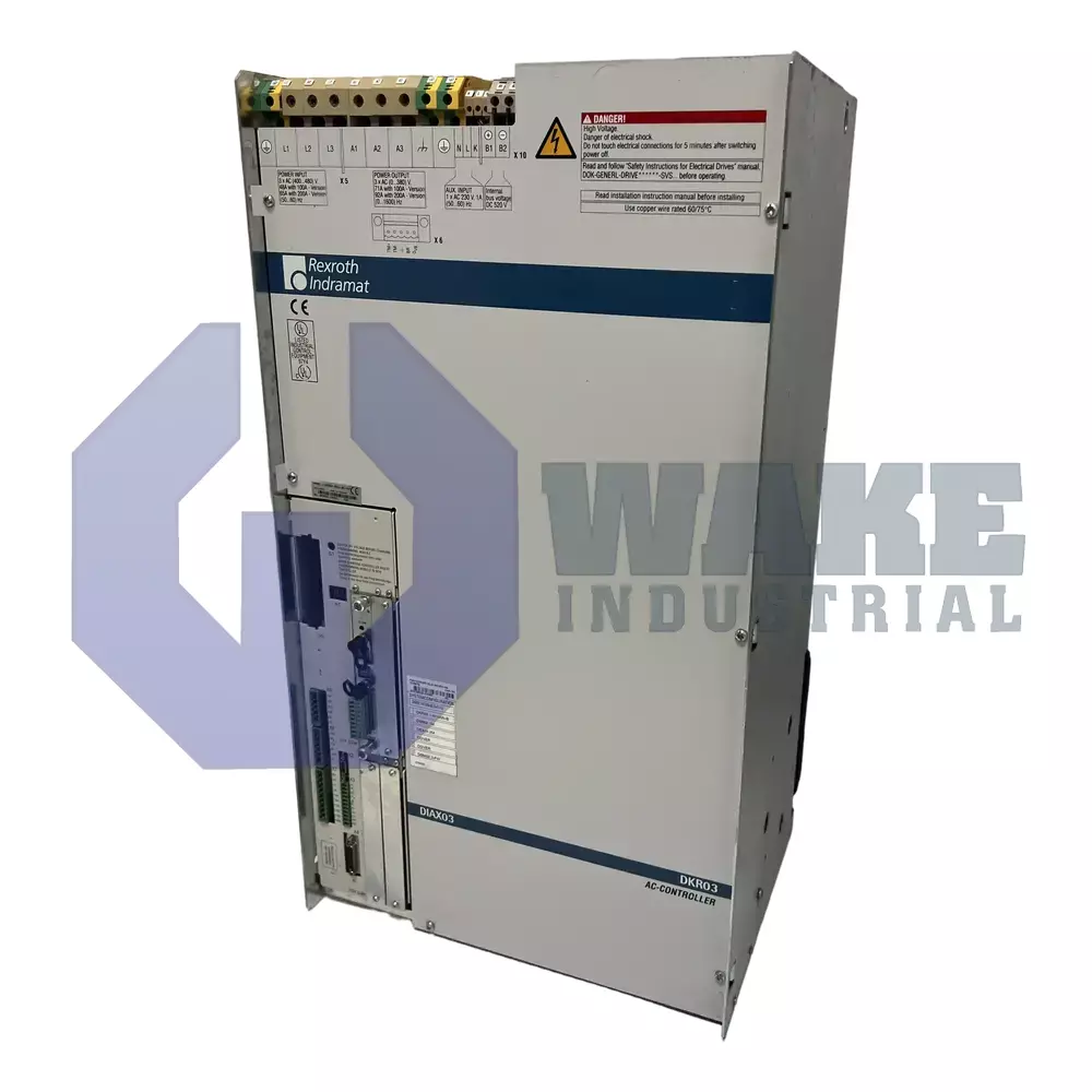 Bosch Rexroth Indramat DKR03.1-W200Z-BE12-01-FW Main (Front Left) image