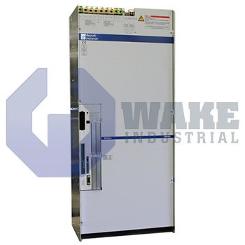 DKR 3.1-W200Z-BE37-00 | The DKR 3.1-W200Z-BE37-00 Drive Controller is manufactured by Rexroth Indramat Bosch. This drive controller operates with a rated current of 200 A, a Built-in Blower cooling mechanism, its command communication interface is SERCOS and its bleeder control is Undefined. | Image