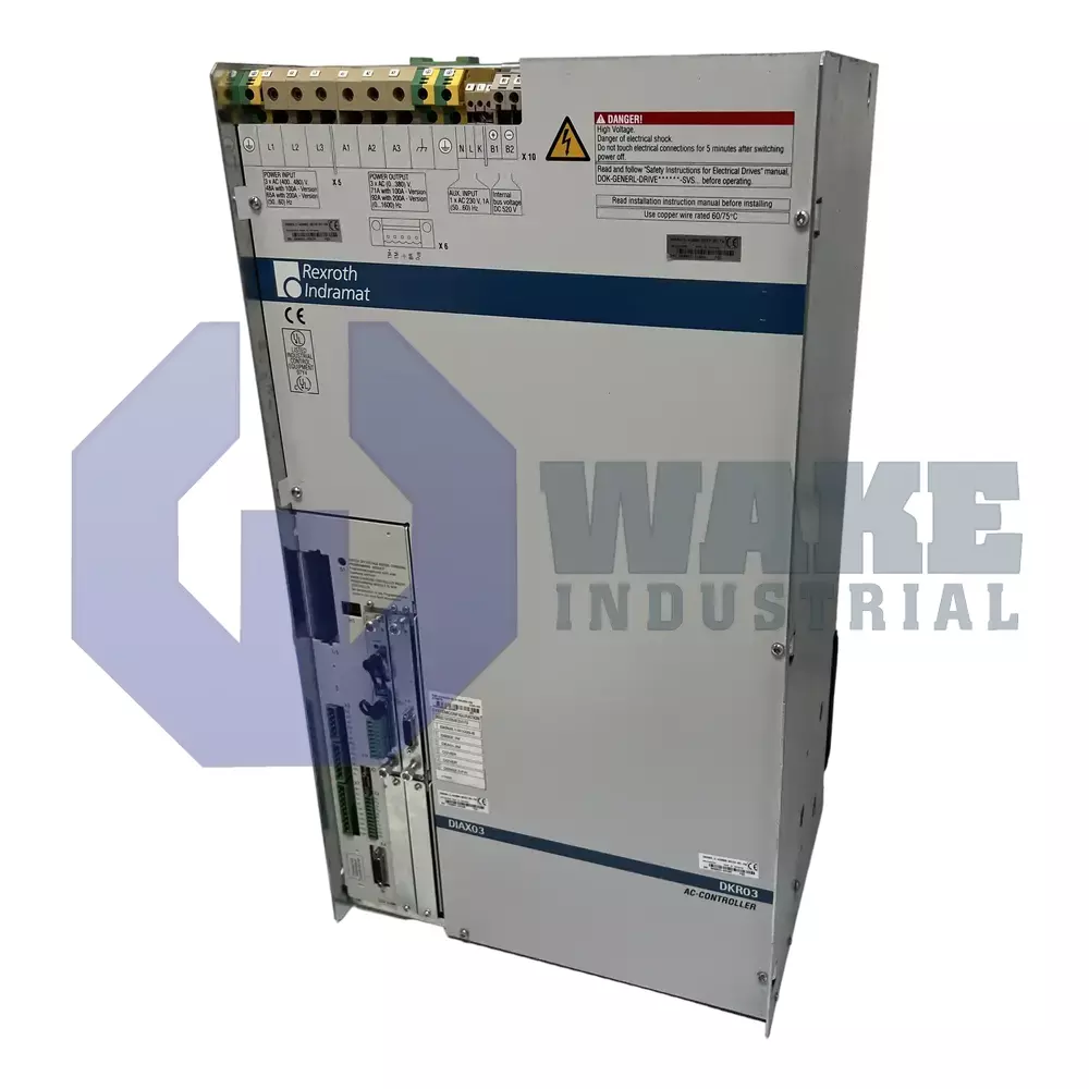 Bosch Rexroth Indramat DKR03.1-W200Z-BE32-01-FW Main (Front Left) image