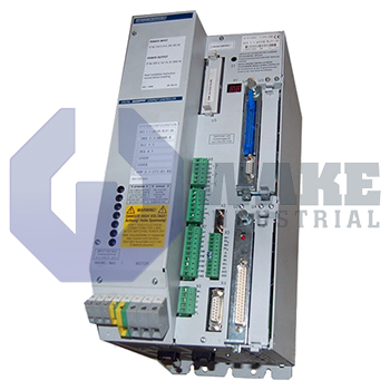 DKS01.1-W030B-RA02-00 | The DKS01.1-W030B-RA02-00 DKS AC Servo Drive is manufactured by Rexroth, Indramat, Bosch. The compact controller has a current rating of 30 A and a power requirement of 4.5 kVA. This controller also has a supply voltage of 230 V and reduced noise emission. | Image