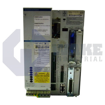 DKS01.1-W030B-DL01 | The DKS01.1-W030B-DL01 DKS AC Servo Drive is manufactured by Rexroth, Indramat, Bosch. The compact controller has a current rating of 30 A and a power requirement of 4.5 kVA. This controller also has a supply voltage of 230 V and reduced noise emission. | Image