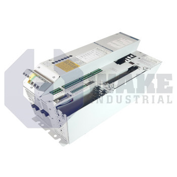 DKS01.1-W050A-DL40-01-FW | The DKS01.1-W050A-DL40-01-FW DKS AC Servo Drive is manufactured by Rexroth, Indramat, Bosch. The compact controller has a current rating of 50 A and a power requirement of 9.5 kVA. This controller also has a supply voltage of 230 V and standard noise emission. | Image