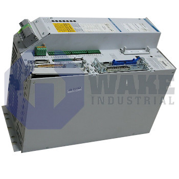DKS01.1-W030B-RL02-01-FW | The DKS01.1-W030B-RL02-01-FW DKS AC Servo Drive is manufactured by Rexroth, Indramat, Bosch. The compact controller has a current rating of 30 A and a power requirement of 4.5 kVA. This controller also has a supply voltage of 230 V and reduced noise emission. | Image