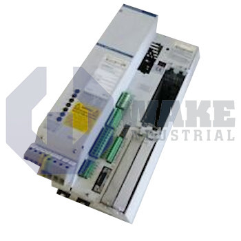 DKS01.1-W050A-RL08-01-FW | The DKS01.1-W050A-RL08-01-FW DKS AC Servo Drive is manufactured by Rexroth, Indramat, Bosch. The compact controller has a current rating of 50 A and a power requirement of 9.5 kVA. This controller also has a supply voltage of 230 V and standard noise emission. | Image