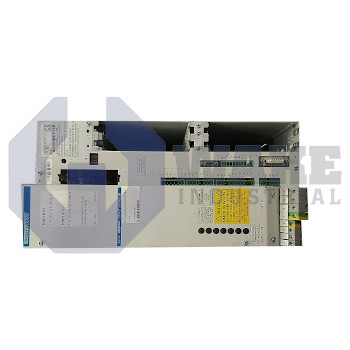 DKS01.2-W100A-DL05-01-FW | The DKS01.2-W100A-DL05-01-FW DKS AC Servo Drive is manufactured by Rexroth, Indramat, Bosch. The compact controller has a current rating of 100 A and a power requirement of 11 kVA. This controller also has a supply voltage of 230 V and standard noise emission. | Image