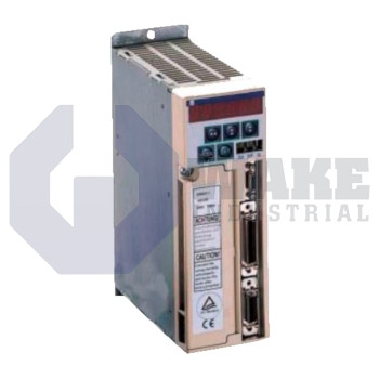 DMD01.1-W022N | The DMD01.1-W022N Servo Drive is manufactured by Rexroth Indramat Bosch and has a rated current of 200 W. This drive is cooled Naturally and has a nominal voltage of 3 x AC 230 V. | Image