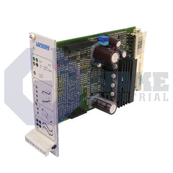 EEA-PAM-525-A-32 | Power Amplifier Card Series for Proportional Control Valves manufactured by Vickers. This EEA-PAM-525-A-32 Card is For Proportional Valve KDG4V-5, H coil and has a Power Supply Nominal Voltage of 24V DC x 50W. | Image