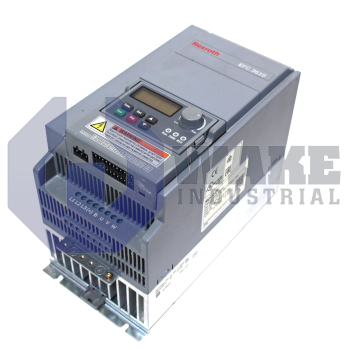 EFC3610-0K75-1P2-MDA-7P-NNNNN-NNNN | The EFC3610-0K75-1P2-MDA-7P-NNNNN-NNNN Frequency Converter is manufactured by Rexroth Indramat Bosch. The unit is equipped with 0.75kW of Continuous power, 240V connection voltage, and a Modbus Communication module. | Image
